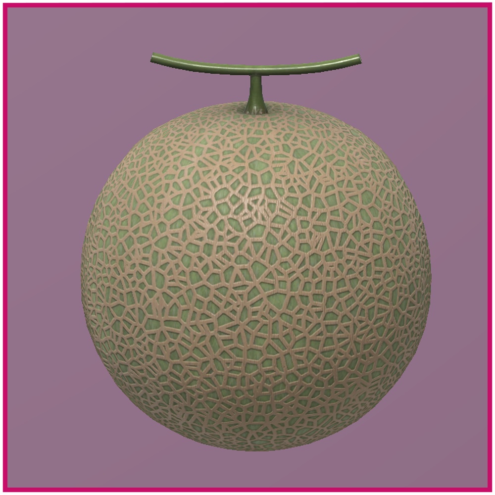 【VRChat想定】フルーツオブジェクト 6種×5パターン