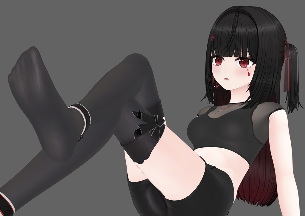 【オリジナル3Dモデル】 ユラ