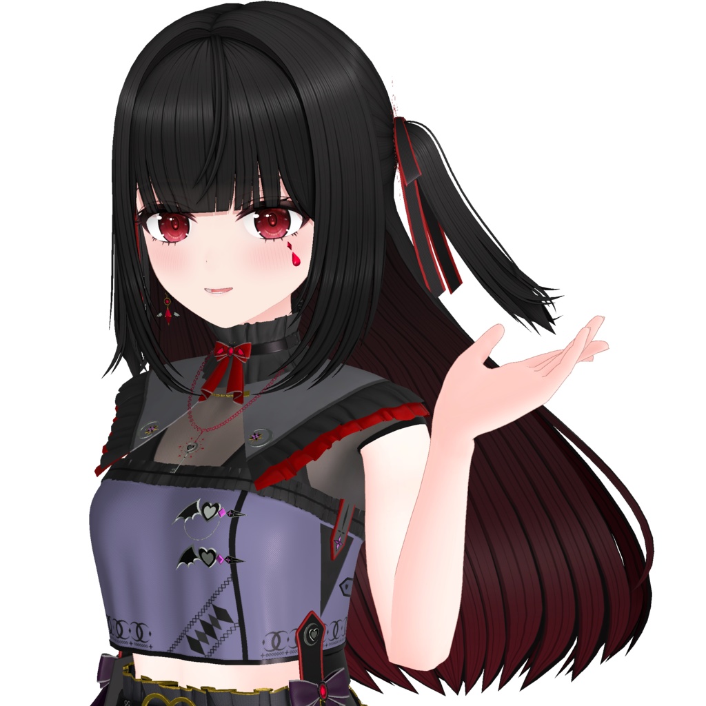 【オリジナル3Dモデル】 ユラ