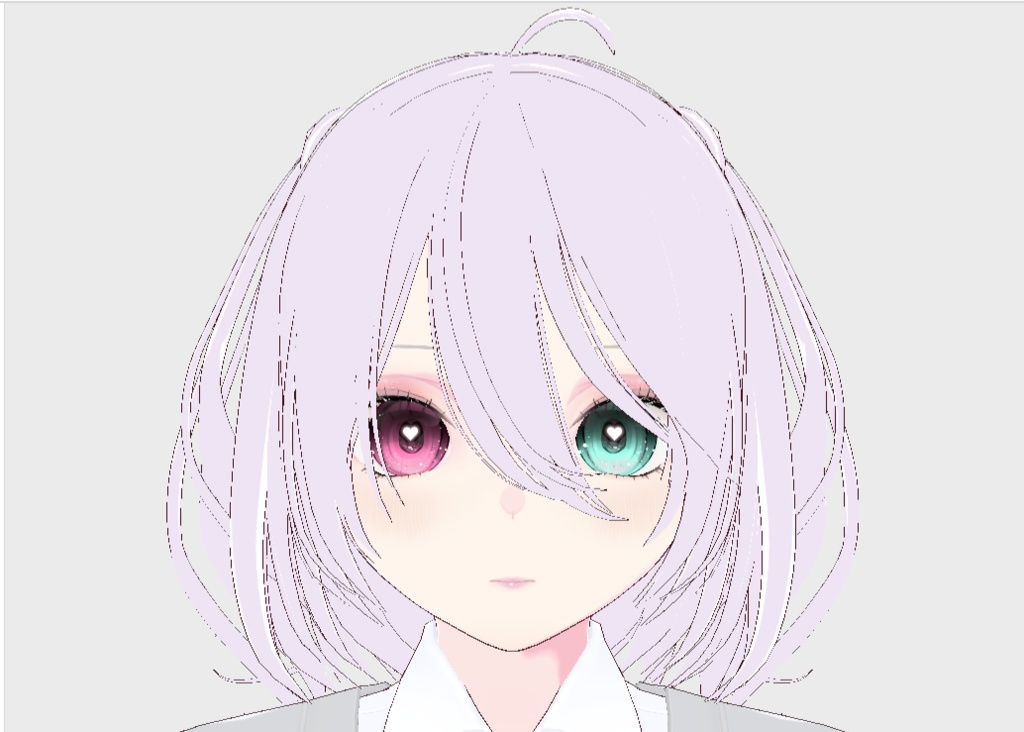 【vroid】 3Dモデル　みくるちゃん