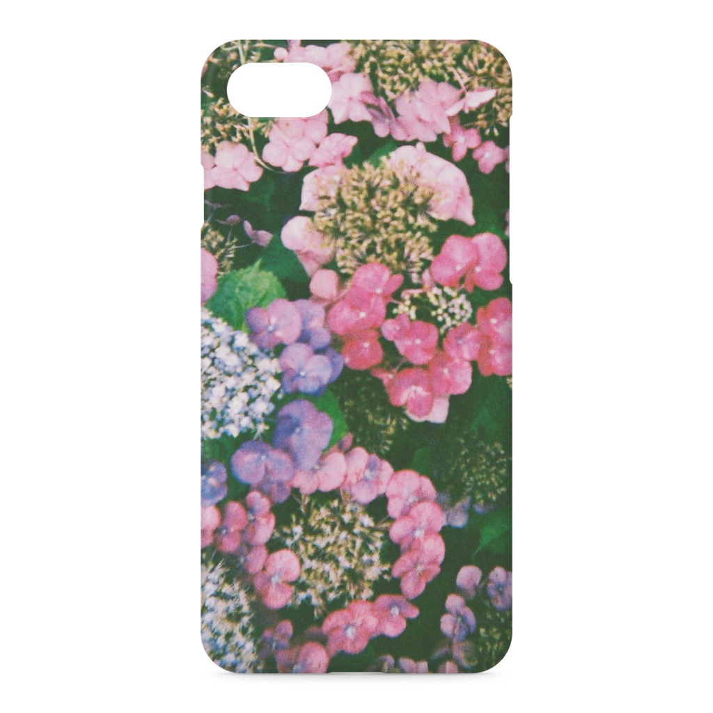 iPhone 7 (紫陽花ケース)