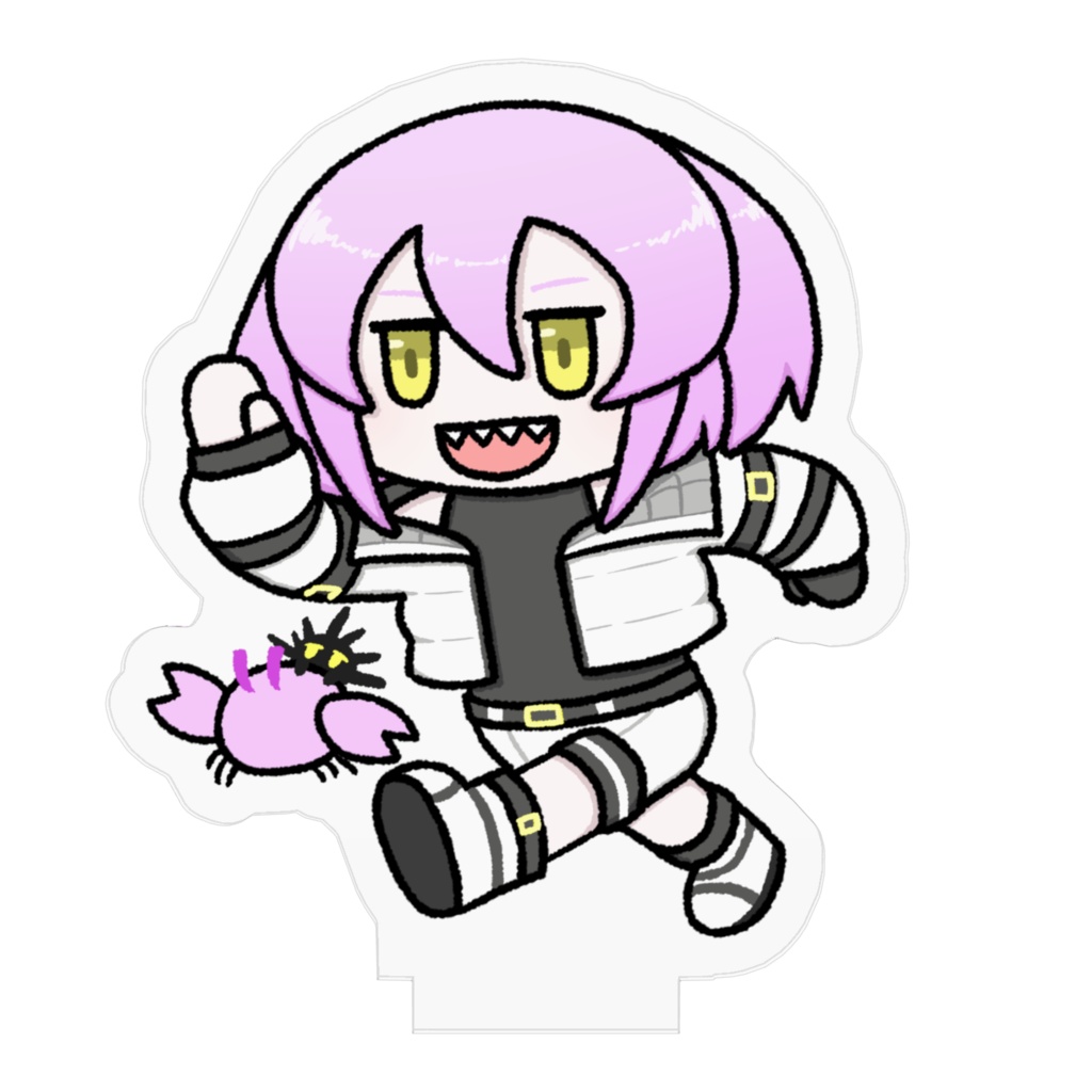 かにうに3周年記念アクリルスタンド