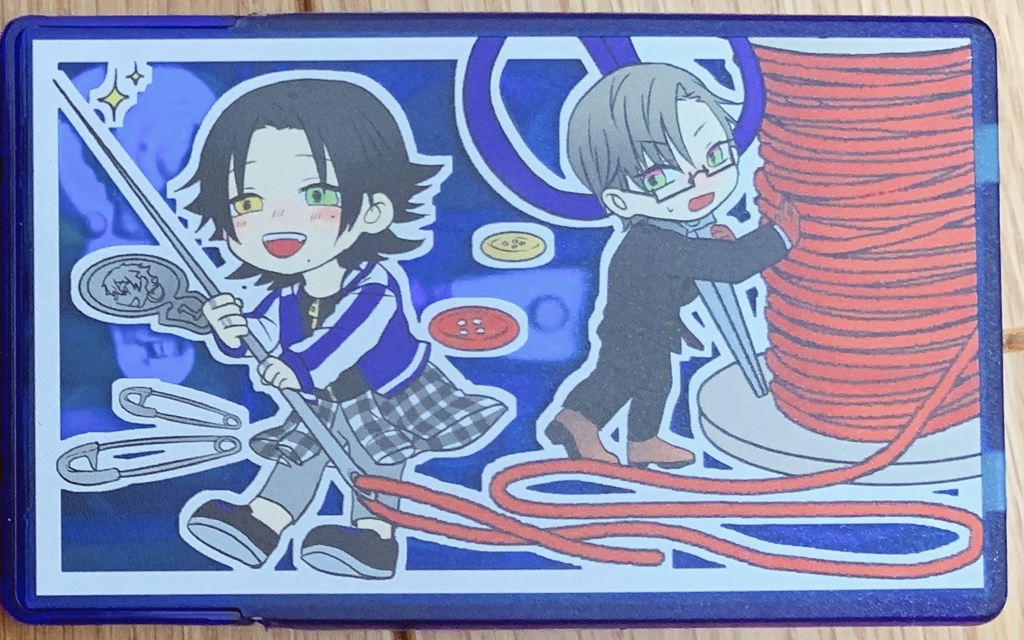 ミニソーイングセット 青