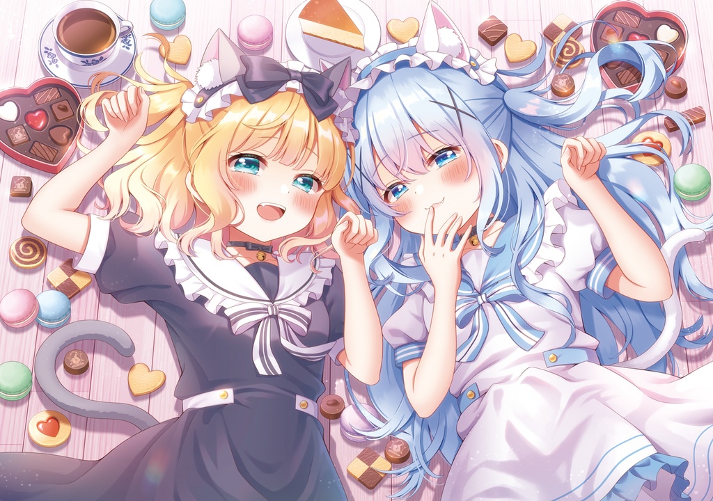 チノ＆シャロもふもふブランケット