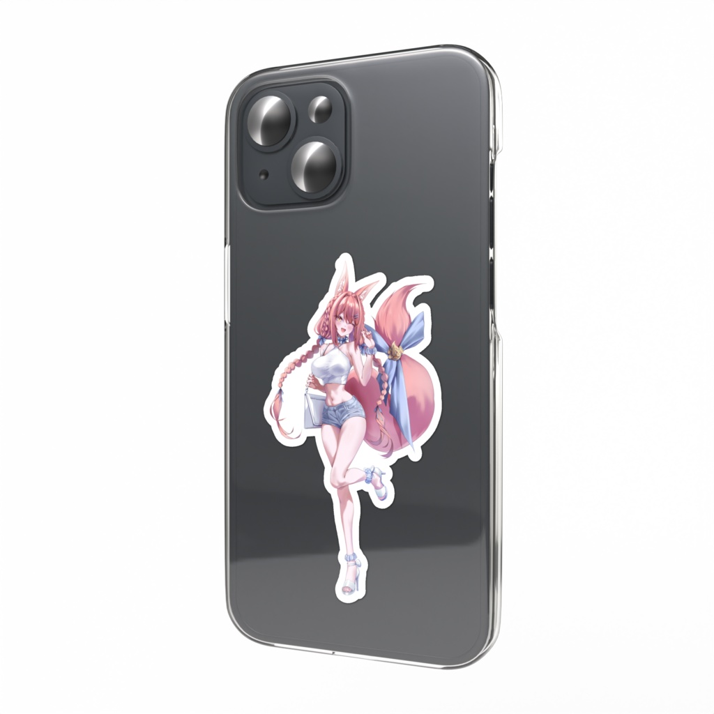 夏363Aスマホステッカー