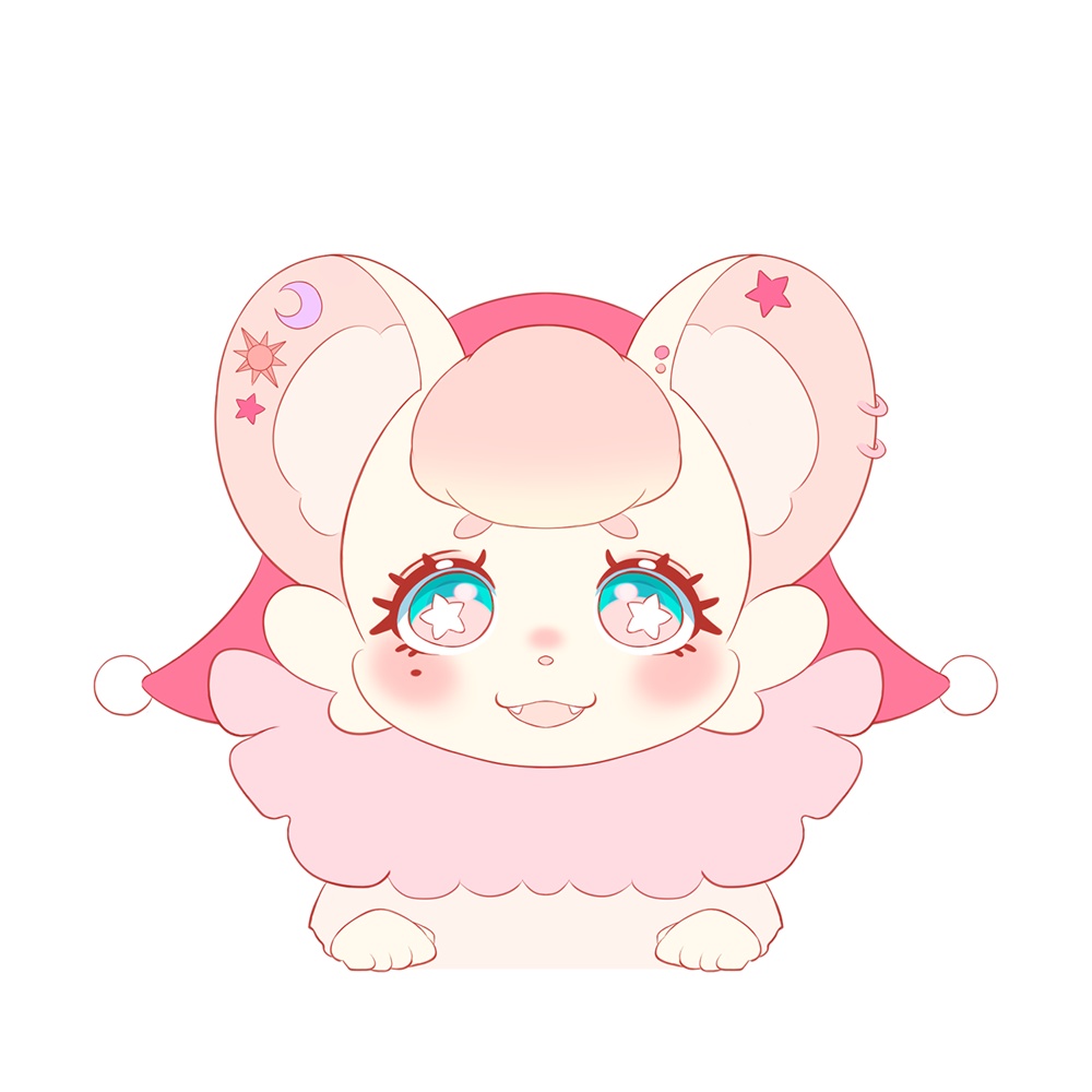 ピエロさっちゃん　ステッカー