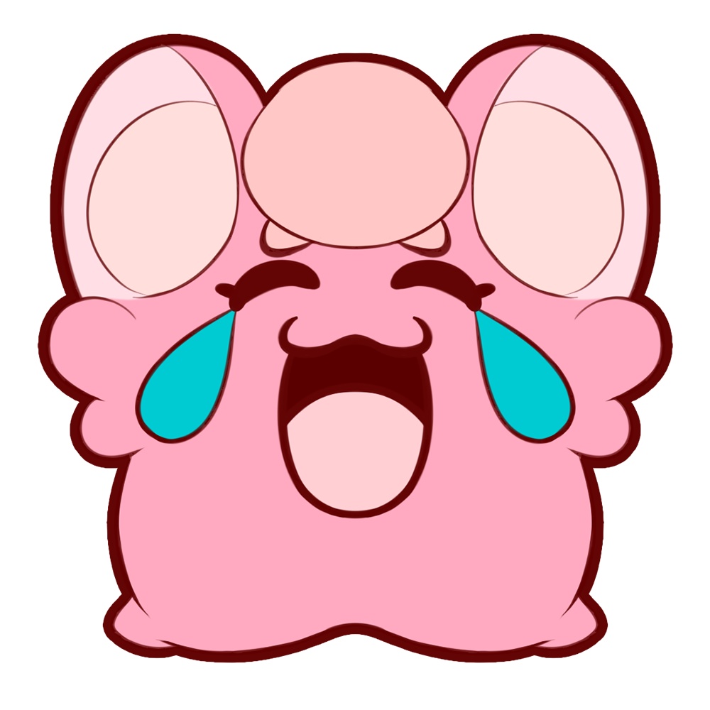 ささハムちゃん（ピンク）　ステッカー