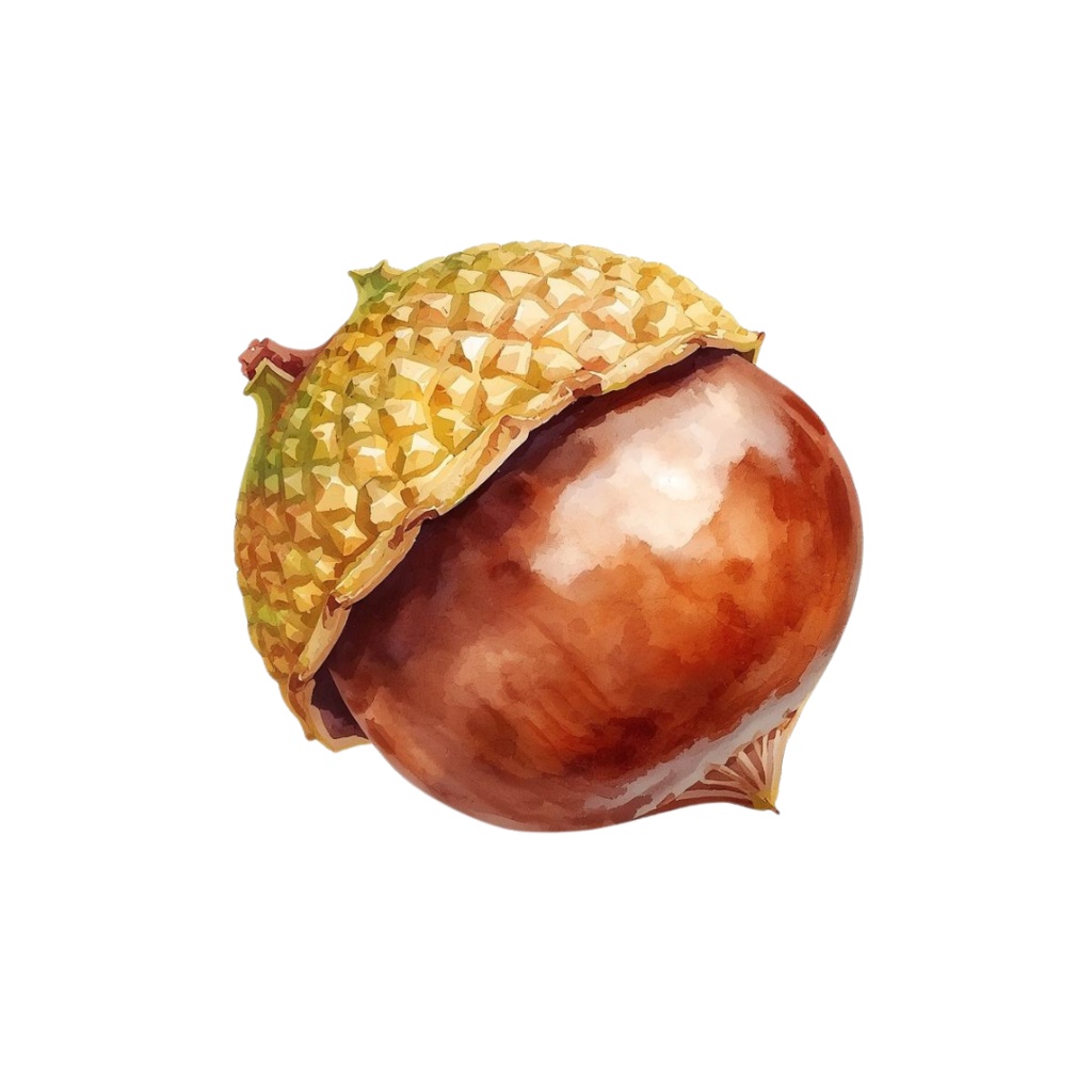 秋の紅葉のイメージ 水彩画風クリップアート16種 PNG形式(背景透過)