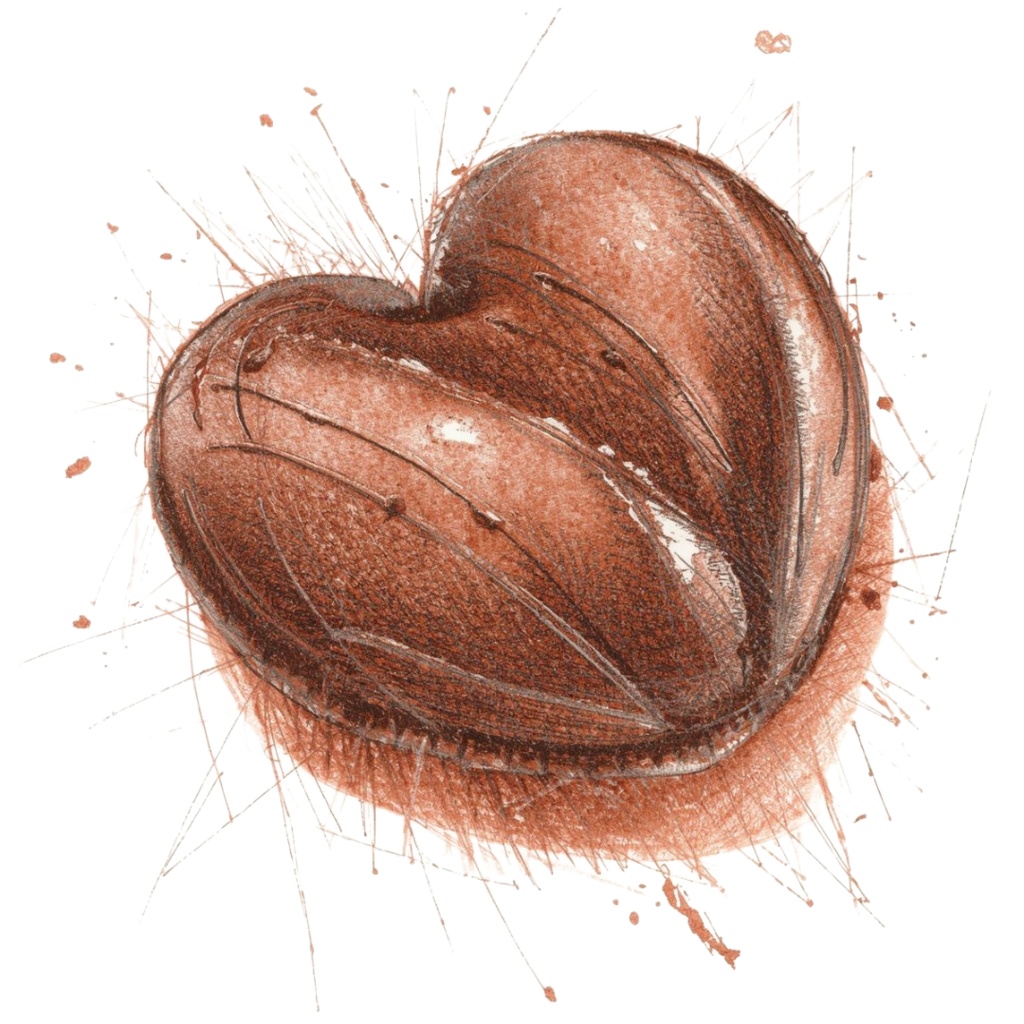 バレンタインにも使えるチョコ好きさんのためのチョコレートクリップアート素材セット1 PNG形式(背景透過)39種