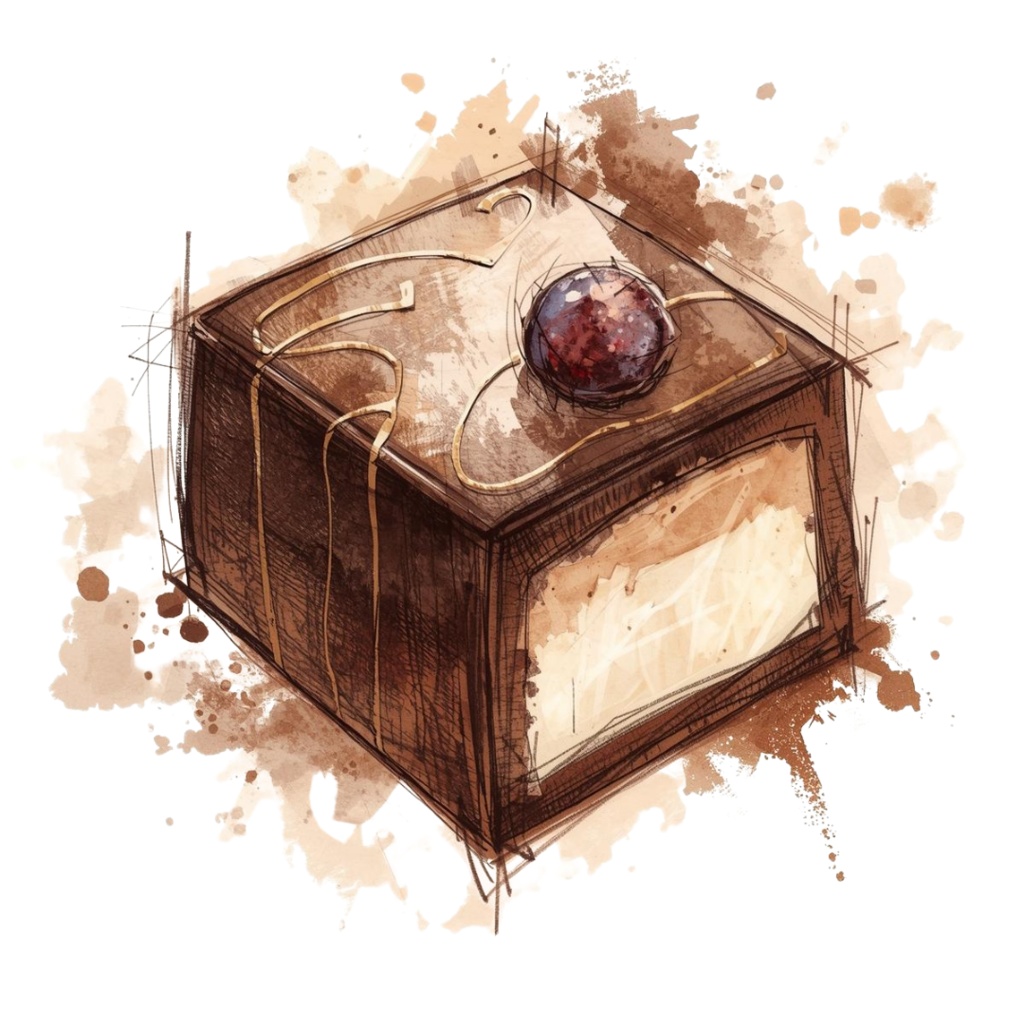 バレンタインにも使えるチョコ好きさんのためのチョコレートクリップアート素材セット1 PNG形式(背景透過)39種