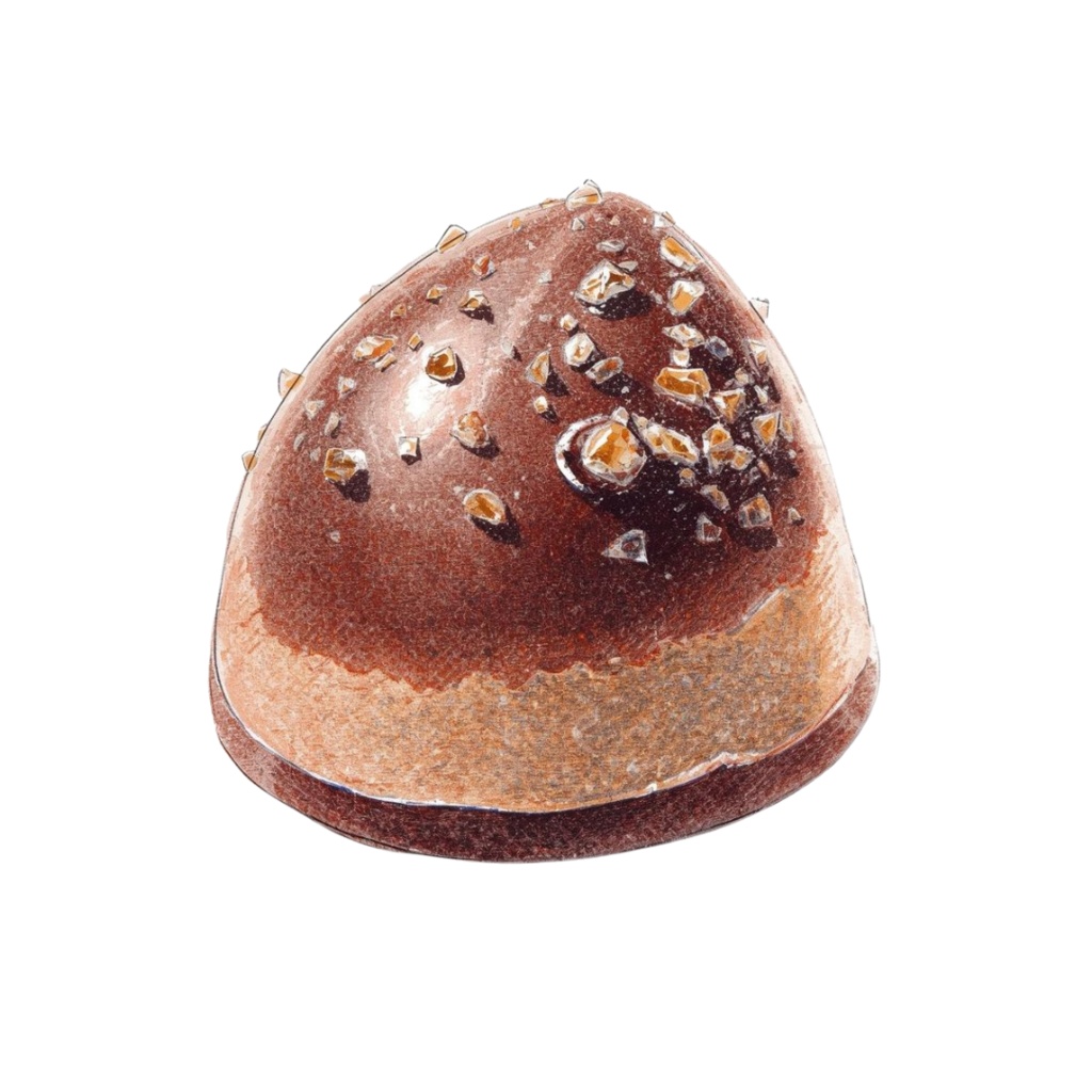 チョコ好きさんのためのチョコレートクリップアート素材セット2 PNG形式(背景透過)39種