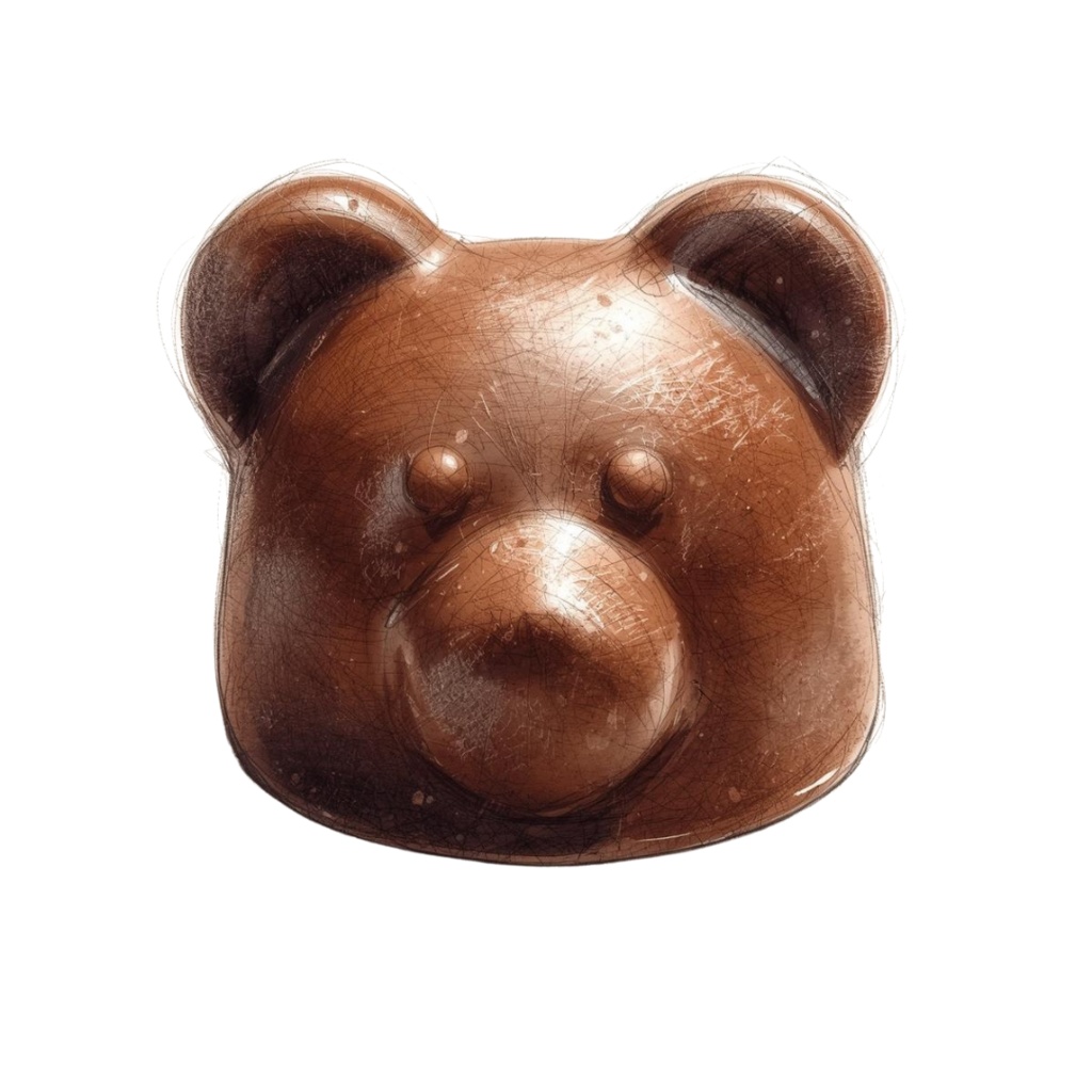 チョコ好きさんのためのチョコレートクリップアート素材セット3 PNG形式(背景透過)39種