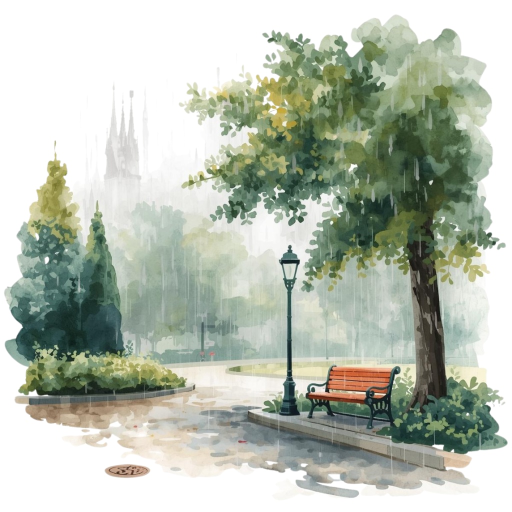 紫陽花・6月のイメージ クリップアートセット1 全41種 PING形式(背景透過)