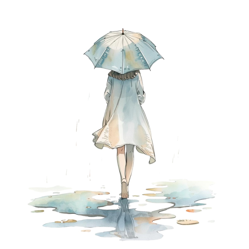 紫陽花・6月のイメージ クリップアートセット2 全45種 PING形式(背景透過)