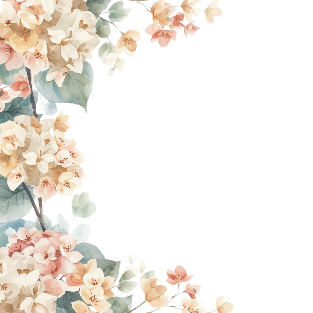 紫陽花・6月のイメージ クリップアートセット3 全46種 PING形式(背景透過)