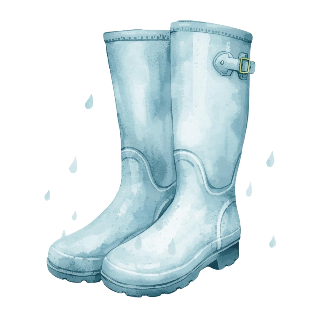 紫陽花・6月のイメージ クリップアートセット3 全46種 PING形式(背景透過)