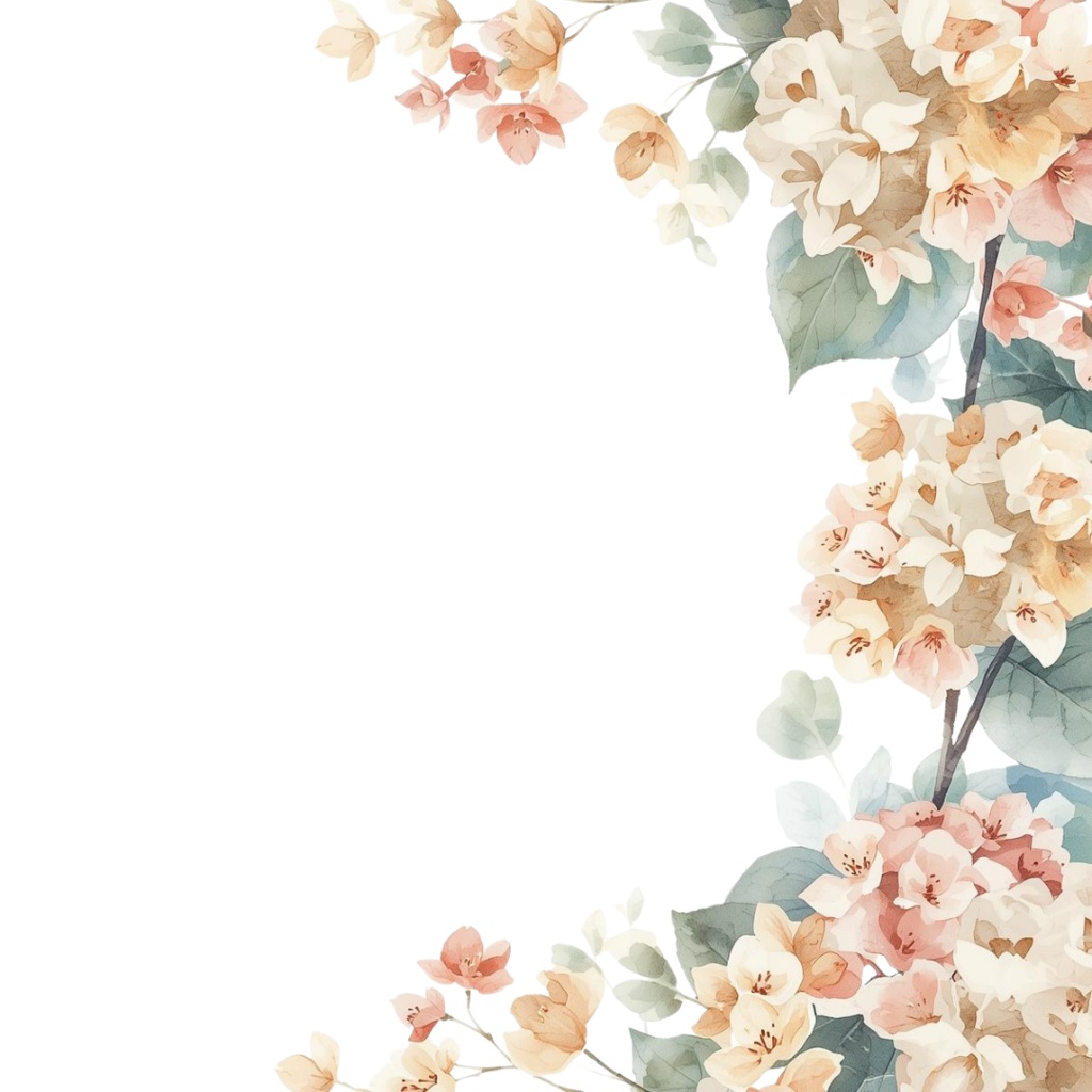 紫陽花・6月のイメージ クリップアートセット3 全46種 PING形式(背景透過)