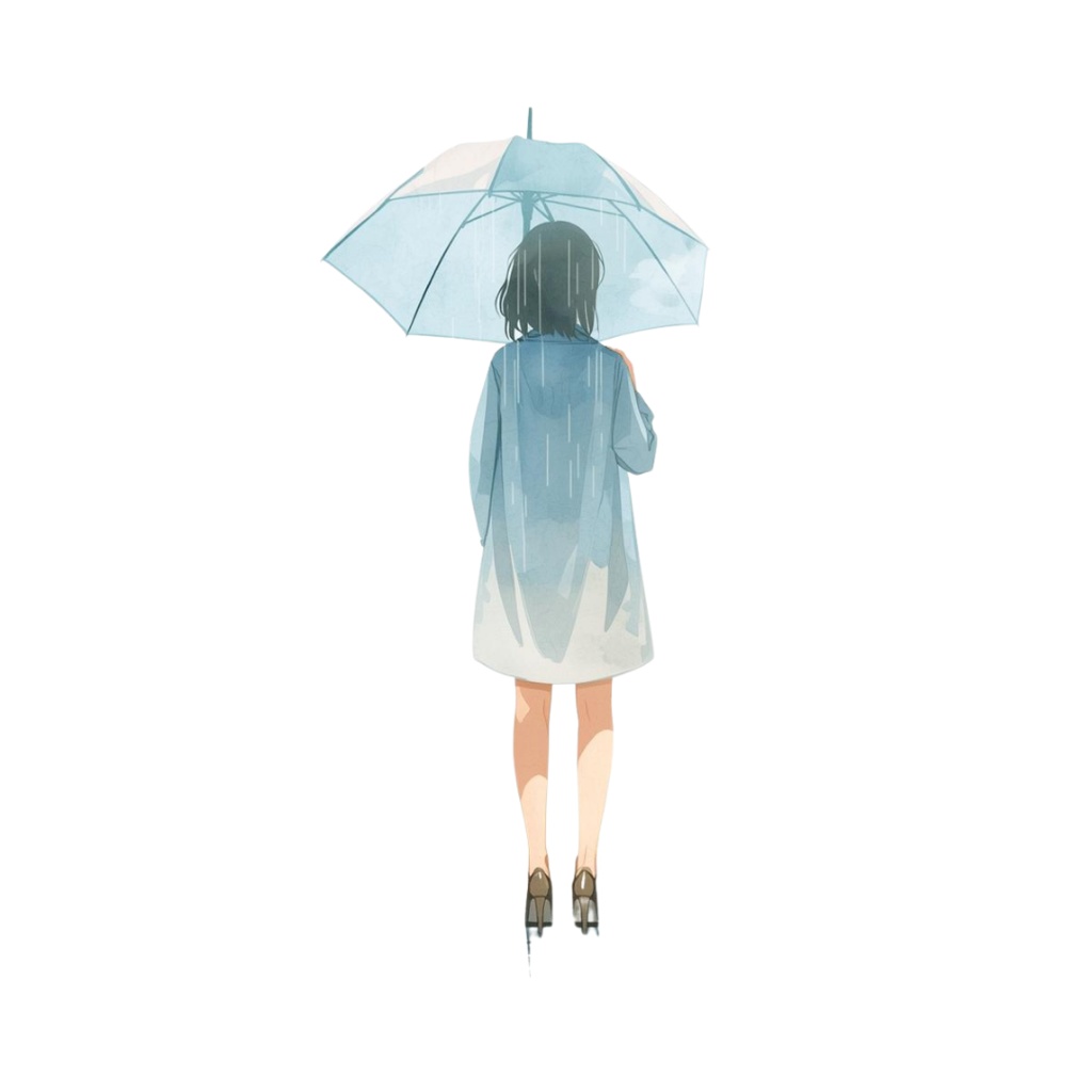 紫陽花・6月のイメージ クリップアートセット4 全45種 PING形式(背景透過)