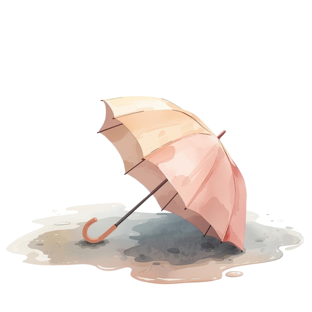 紫陽花・6月のイメージ クリップアートセット4 全45種 PING形式(背景透過)