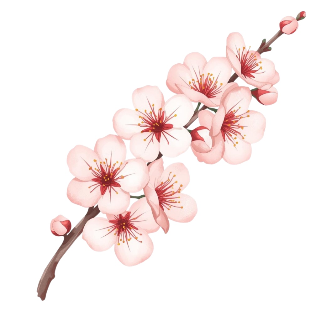 🌼 淡い水彩タッチのフラワーショップ クリップアートセット1 全41種 PNG形式(背景透過)🌼