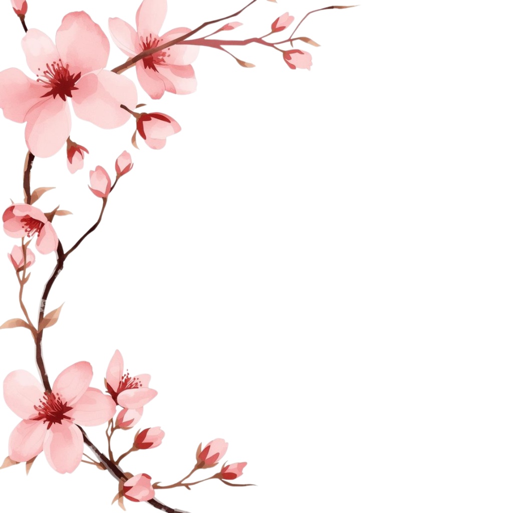 🌼 淡い水彩タッチのフラワーショップ クリップアートセット1 全41種 PNG形式(背景透過)🌼