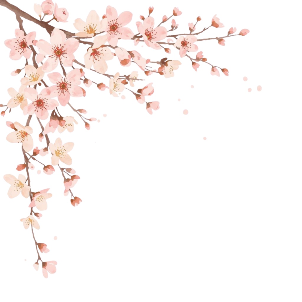 🌼 淡い水彩タッチのフラワーショップ クリップアートセット2 全50種 PNG形式(背景透過)🌼