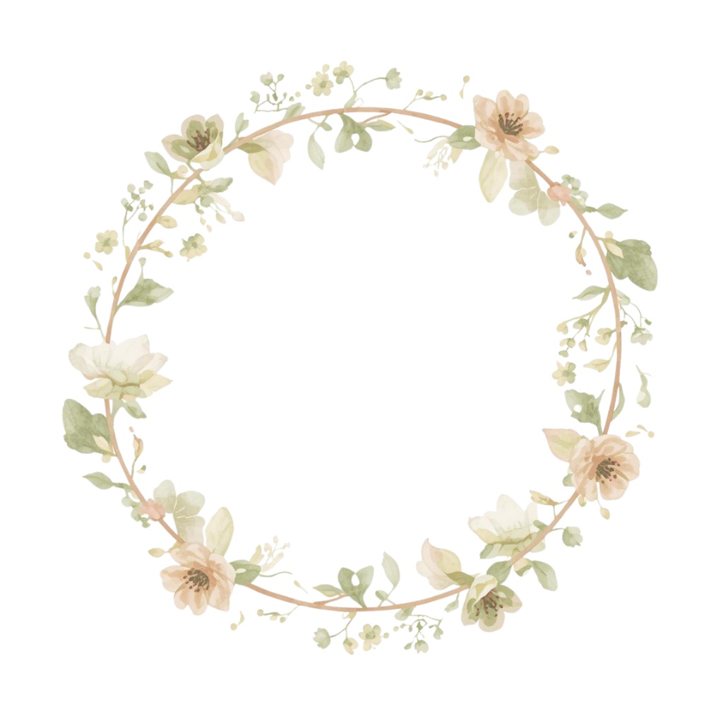 🌼 淡い水彩タッチのフラワーショップ クリップアートセット2 全50種 PNG形式(背景透過)🌼