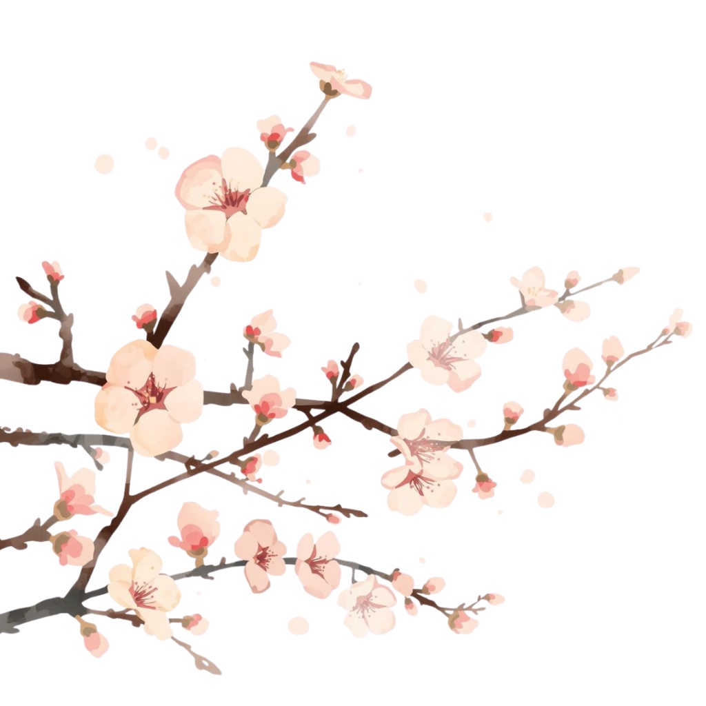 🌼 淡い水彩タッチのフラワーショップ クリップアートセット2 全50種 PNG形式(背景透過)🌼