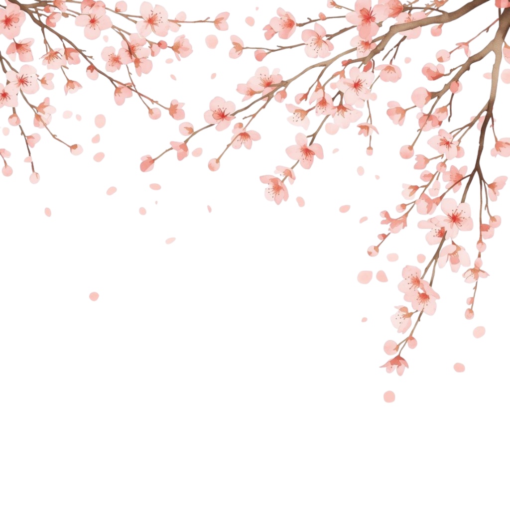 🌼 淡い水彩タッチのフラワーショップ クリップアートセット2 全50種 PNG形式(背景透過)🌼