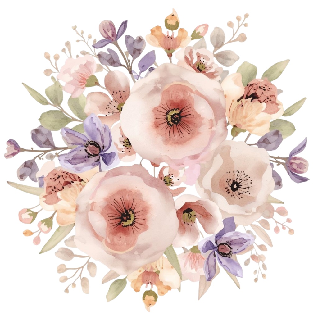 🌼 春の花 フラワーショップ クリップアートセット3 全42種 PNG形式(背景透過)🌼