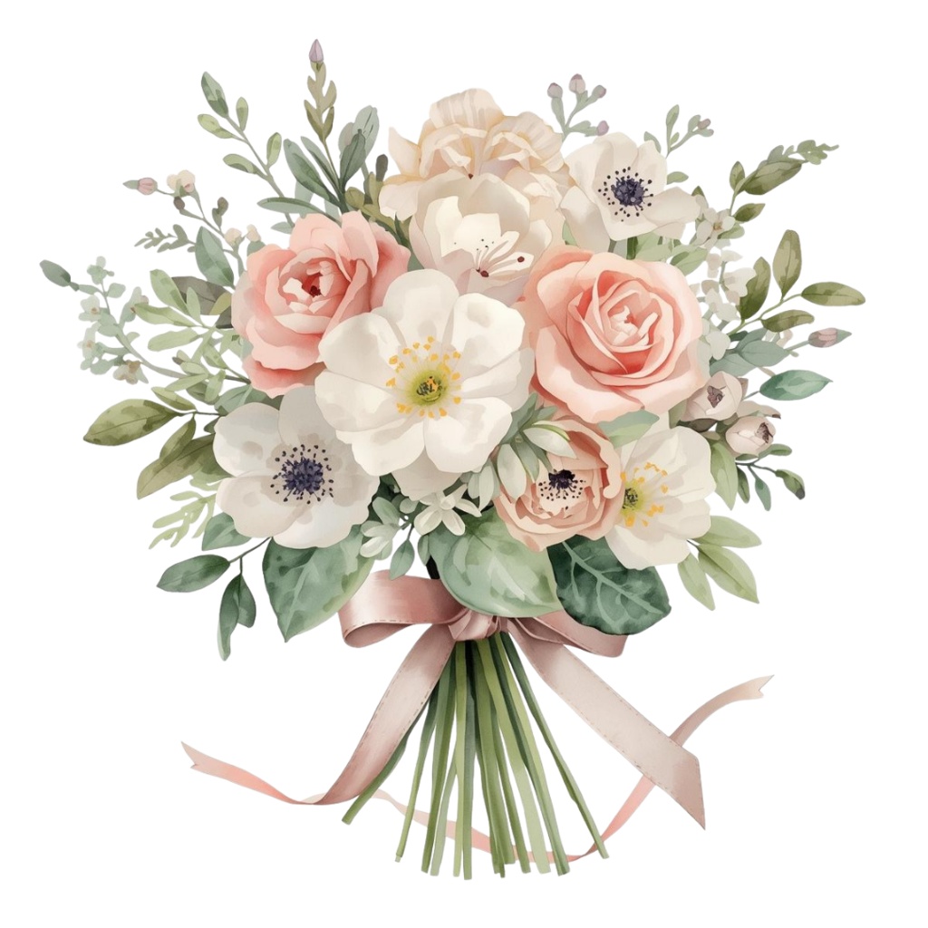 🌼 春の花 フラワーショップ クリップアートセット3 全42種 PNG形式(背景透過)🌼