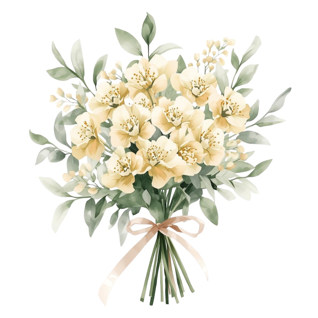 🌼 春の花 フラワーショップ クリップアートセット4 全47種 PNG形式(背景透過)🌼