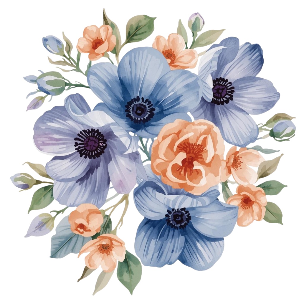 🌼 春の花 フラワーショップ クリップアートセット4 全47種 PNG形式(背景透過)🌼