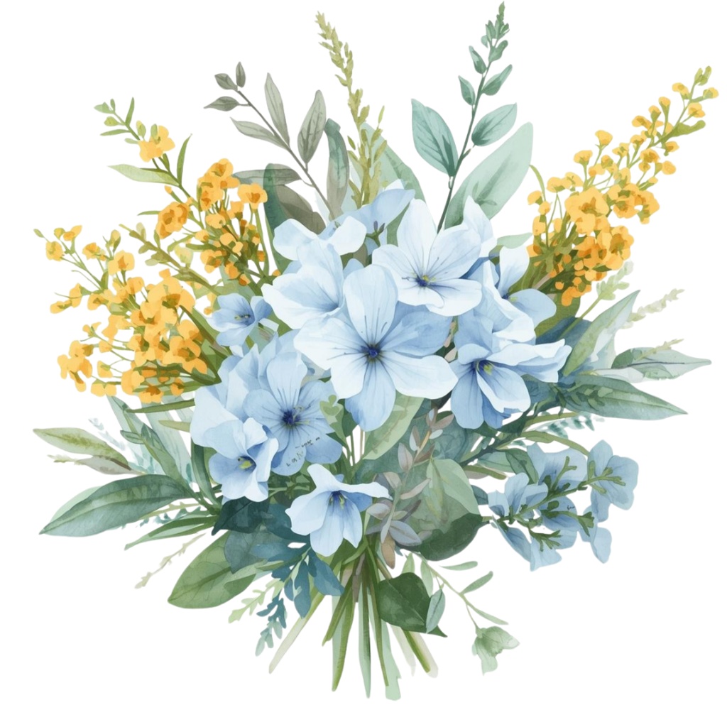 🌼 春の花 フラワーショップ クリップアートセット4 全47種 PNG形式(背景透過)🌼