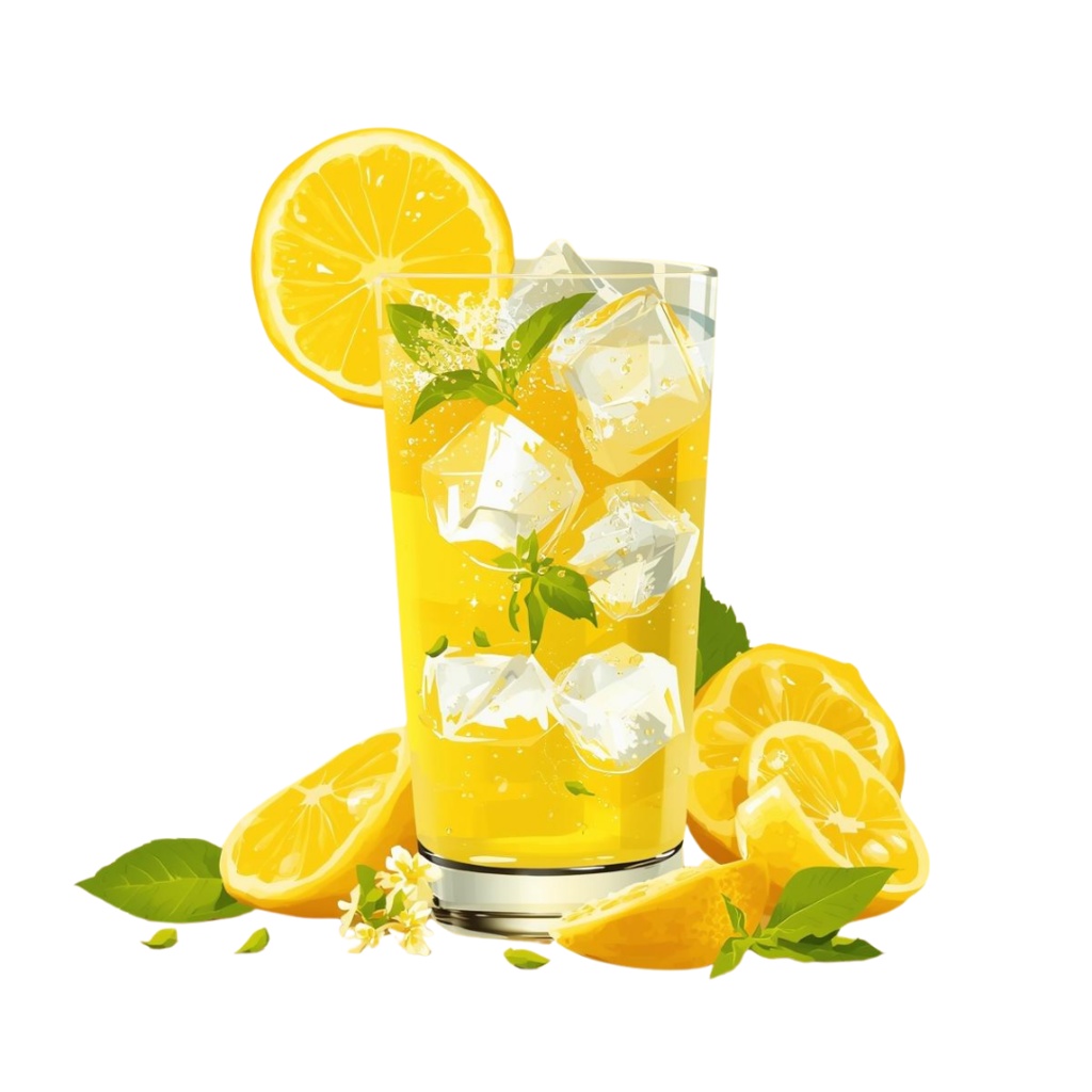 🧊 Cool&Refreshing 氷・アイス・ドリンク クリップアートセット 43種 PNG(背景透過)