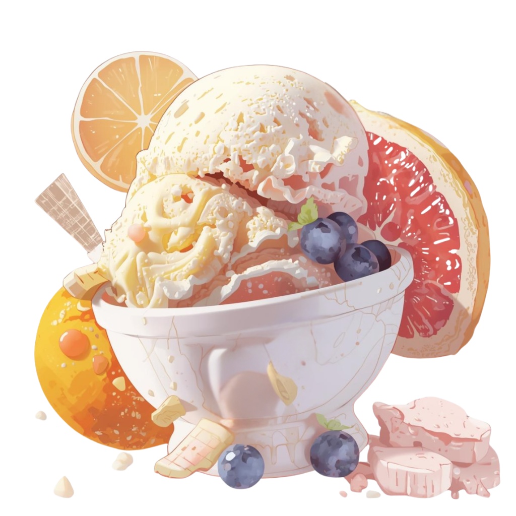 🧊 Cool&Refreshing 氷・アイス・ドリンク クリップアートセット 43種 PNG(背景透過)