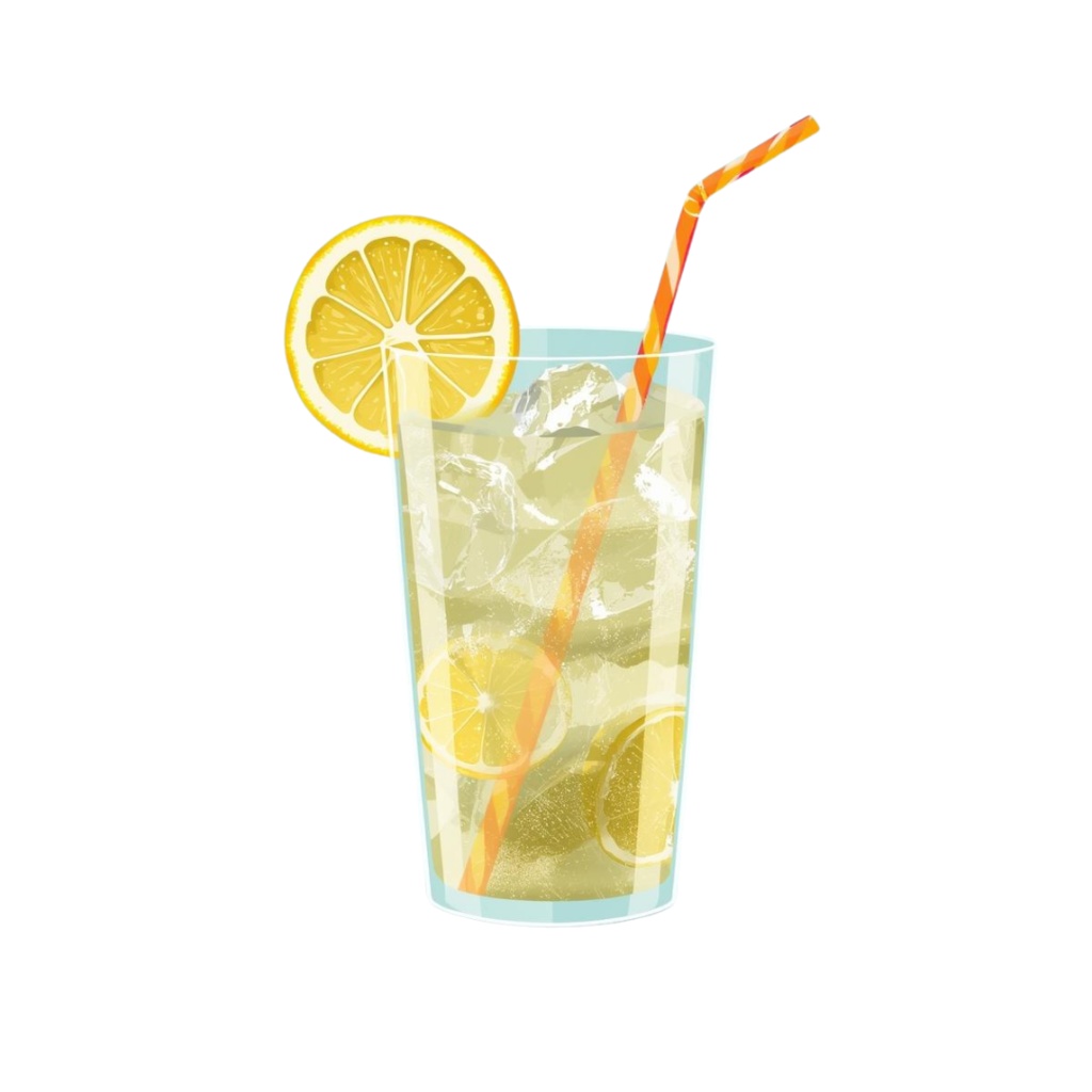 🧊 Cool&Refreshing 氷・アイス・ドリンク クリップアートセット 43種 PNG(背景透過)