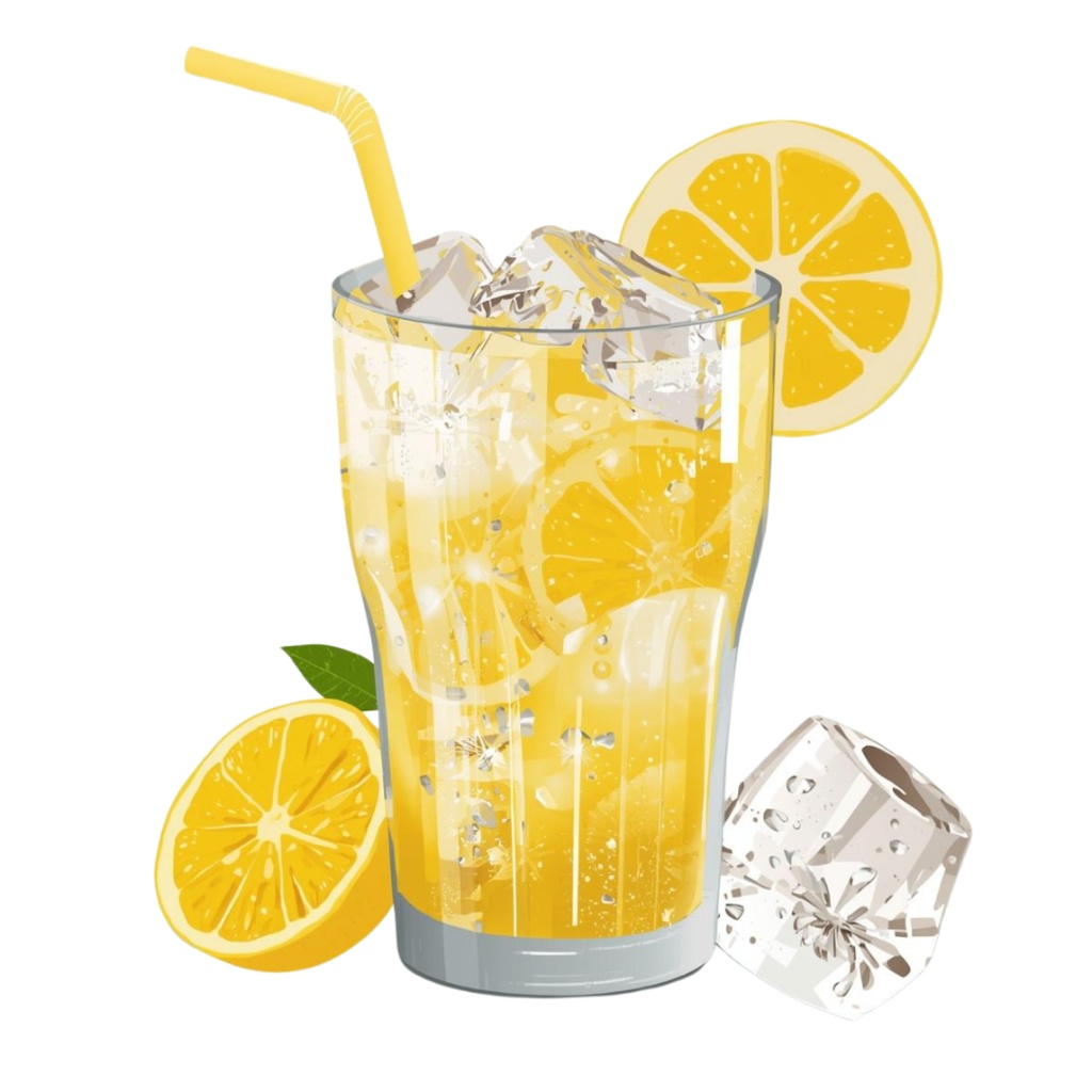 🧊 Cool&Refreshing 氷・アイス・ドリンク クリップアートセット 43種 PNG(背景透過)