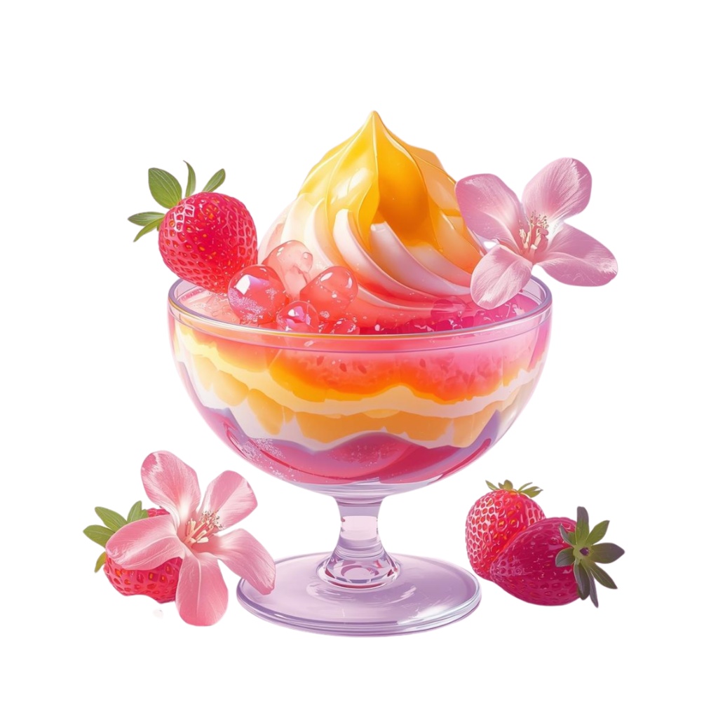 🧊 Cool&Refreshing 氷・アイス・ドリンク クリップアートセット 43種 PNG(背景透過)