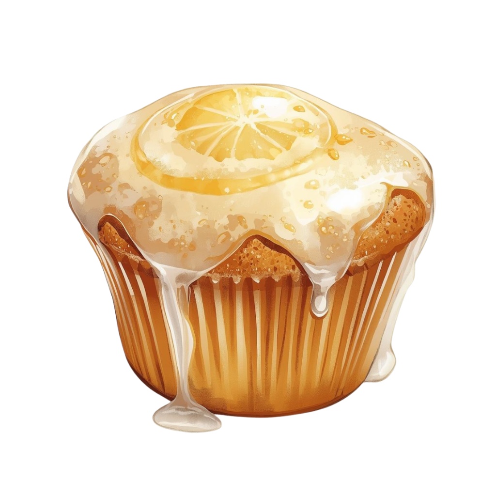 マフィンが大好きな人の YUMYUM Muffins and more 1 全45種 PNG素材(背景透過)