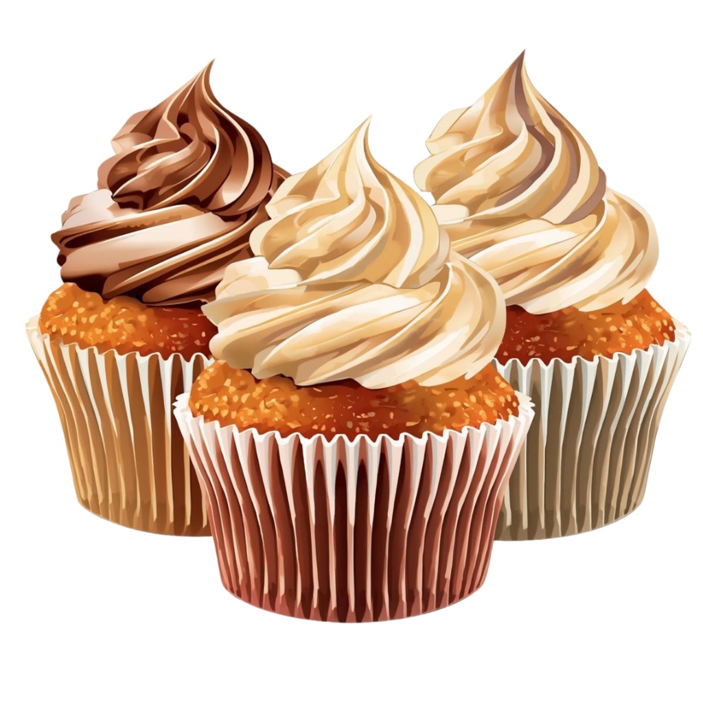 マフィンが大好きな人の YUMYUM Muffins and more 1 全45種 PNG素材(背景透過)