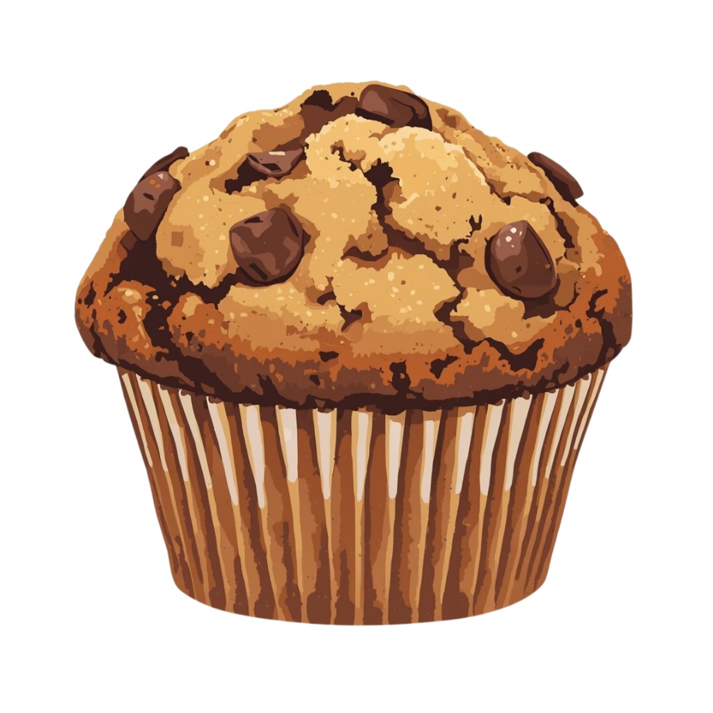 マフィンが大好きな人の YUMYUM Muffins and more 1 全45種 PNG素材(背景透過)