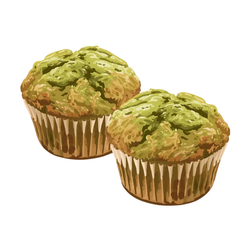 マフィンが大好きな人の YUMYUM Muffins and more 1 全45種 PNG素材(背景透過)