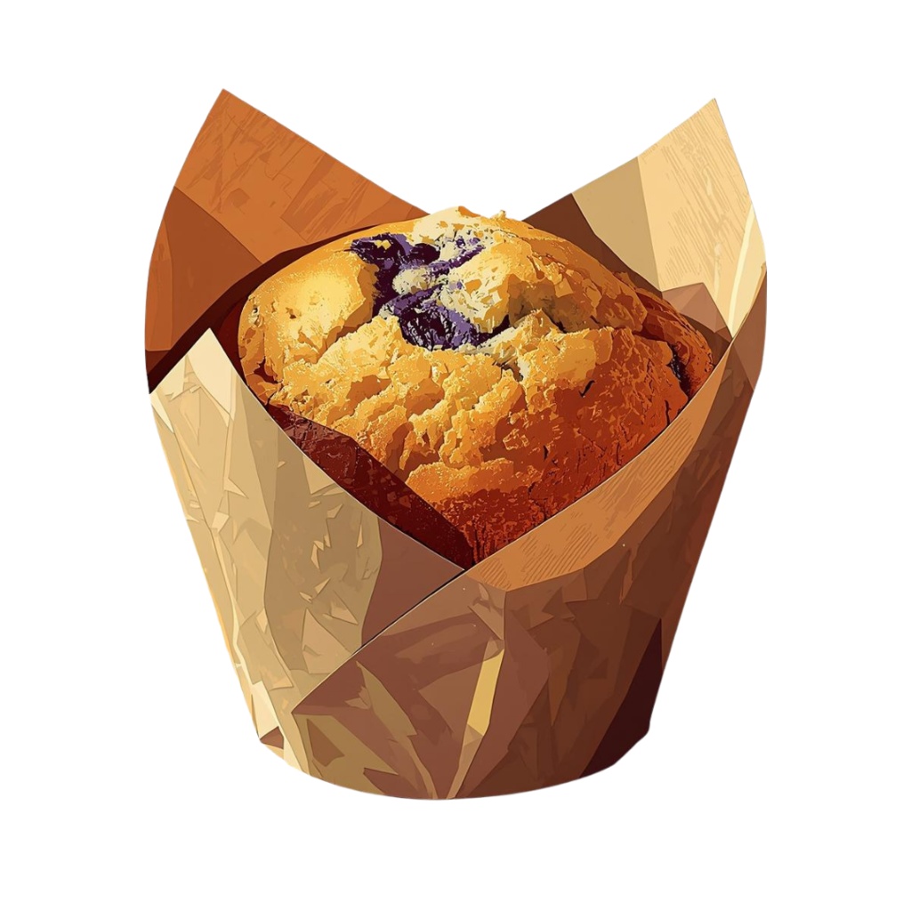 マフィンが大好きな人の YUMYUM Muffins and more 1 全45種 PNG素材(背景透過)