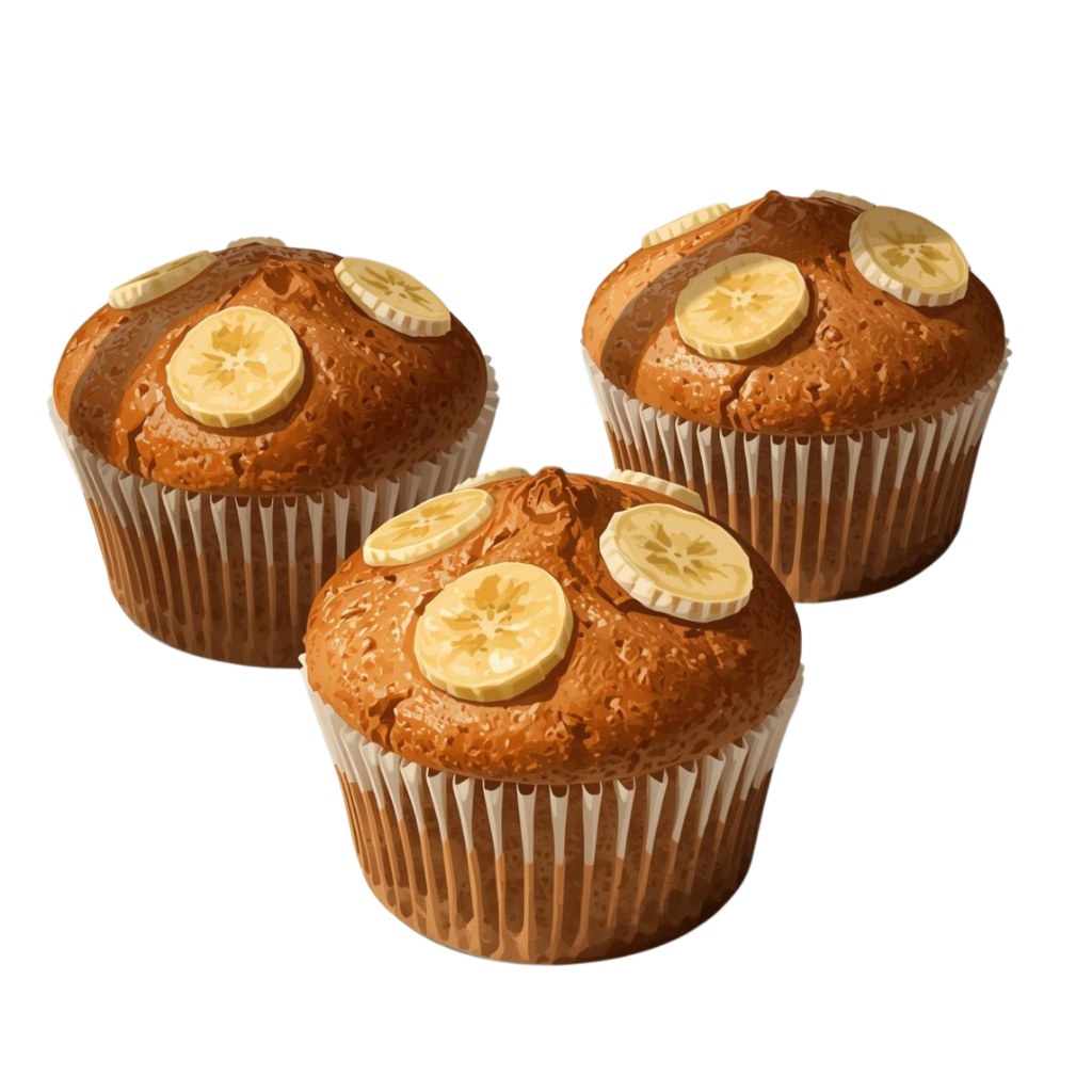 マフィンが大好きな人の YUMYUM Muffins and more 1 全45種 PNG素材(背景透過)