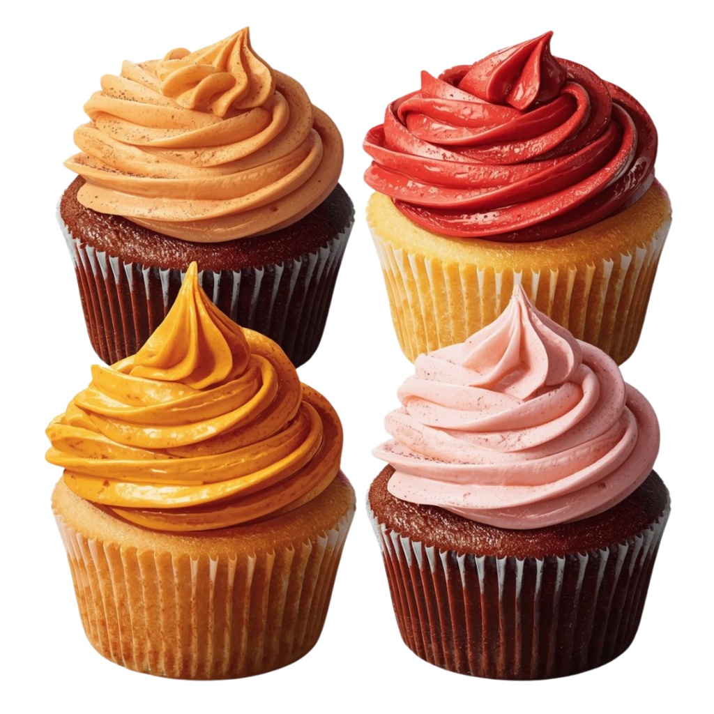 マフィンが大好きな人の YUMYUM Muffins and more 2 全44種 PNG素材(背景透過)