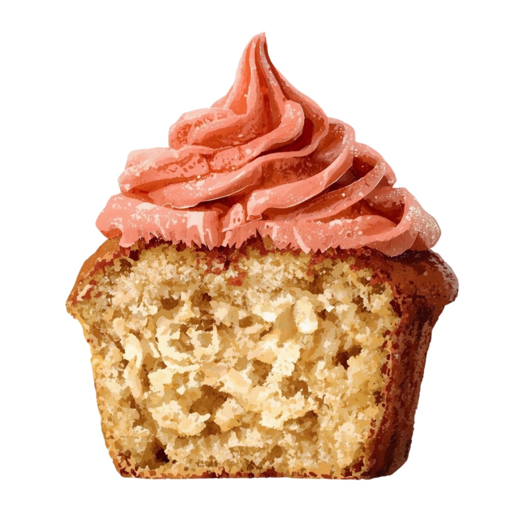 マフィンが大好きな人の YUMYUM Muffins and more 2 全44種 PNG素材(背景透過)