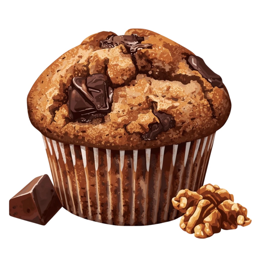 マフィンが大好きな人の YUMYUM Muffins and more 2 全44種 PNG素材(背景透過)