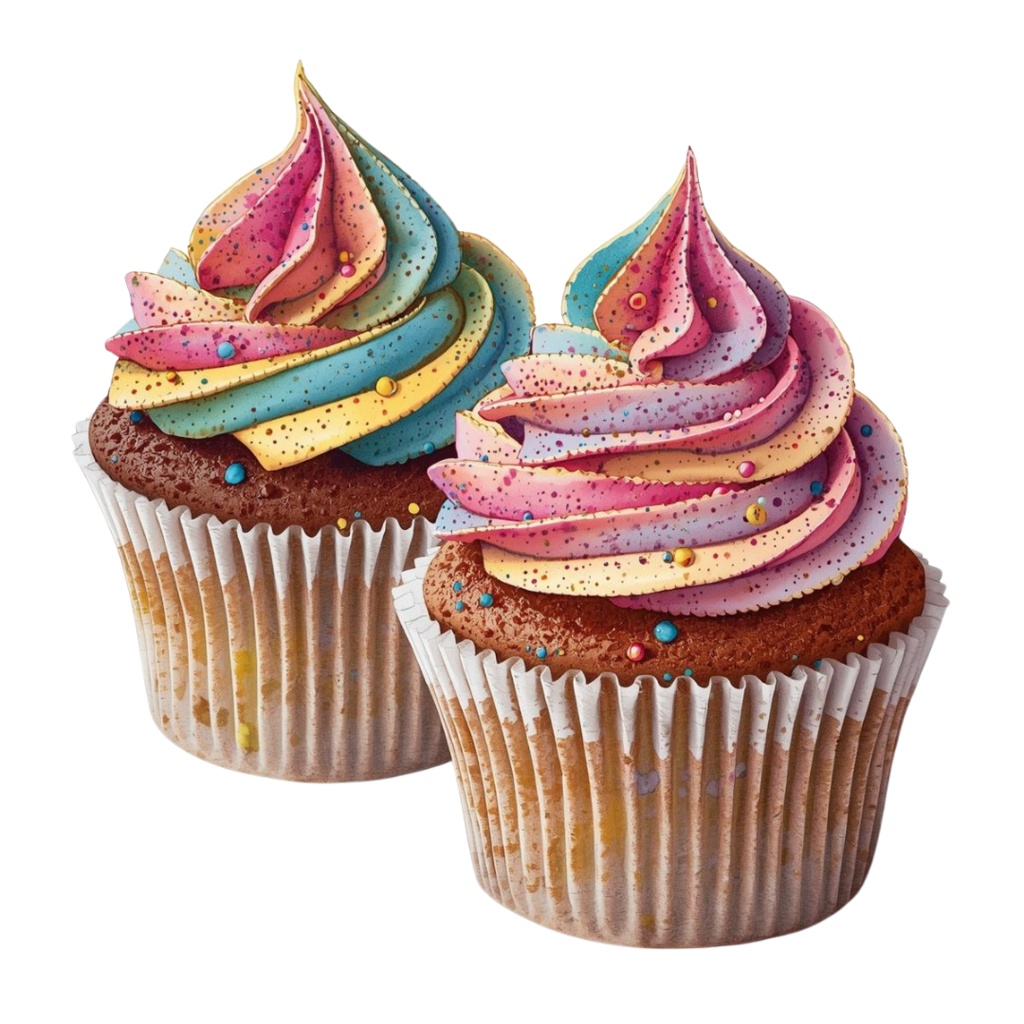 マフィンが大好きな人の YUMYUM Muffins and more 2 全44種 PNG素材(背景透過)