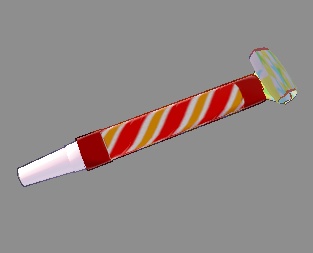 【3Dモデル】懐かしのピロピロ笛